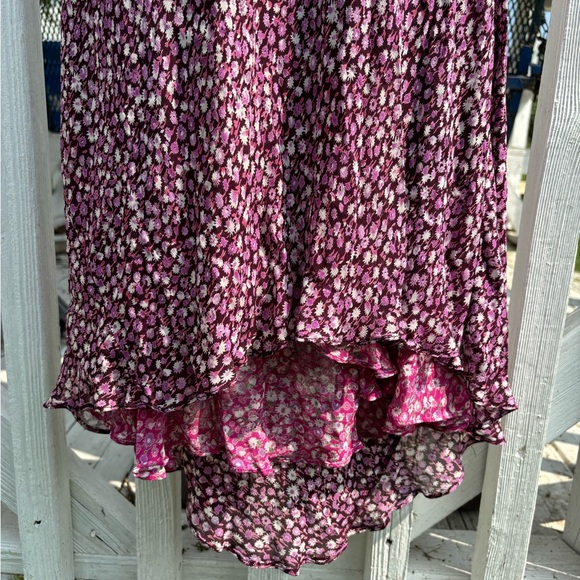 Vintage, ditzy print, sleeveless maxi dress - Picture 4 of 7